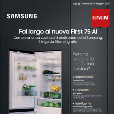 Samsung: Frigorifero in regalo